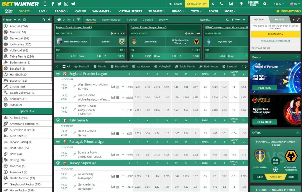 Experience Thrills at Betwinner Casino and Sportsbook