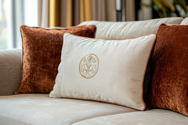 Искусство вышивки на подушках на заказ