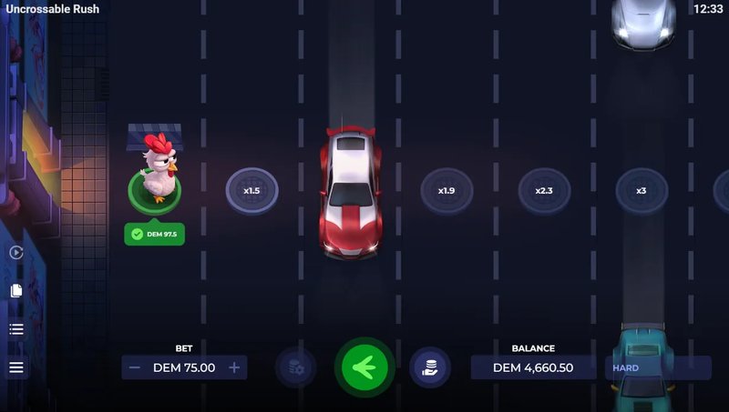 Experiencia Extrema: El Ajetreo Sin Freno en Uncrossable Rush Slot